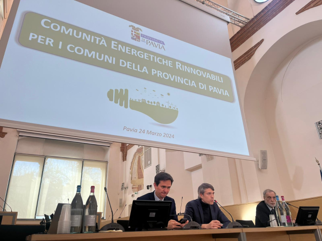 Comunità Energetiche Rinnovabili per i Comuni della provincia di Pavia